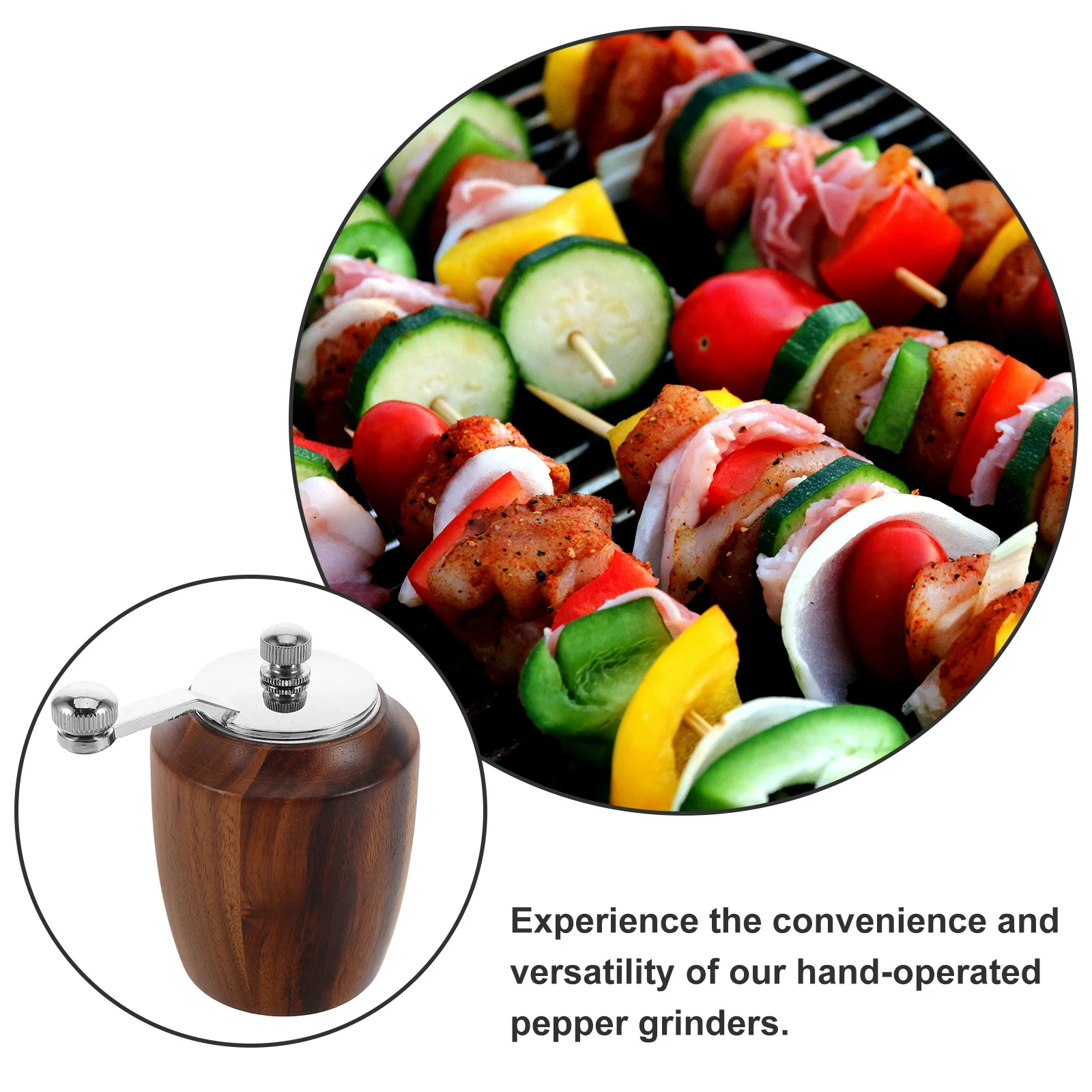 Grinding Manual Bean Coffee Grinder Hand-operated Pepper Grinders Spice Tools Multipurpose Portable