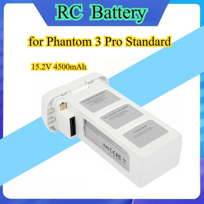 15.2V 4500mAh Intelligent Battery for Phantom 3 Pro Standard Advanced 23 Min Flight Time Drone Battery