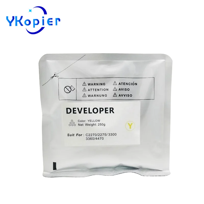 C2260 Original Used CMYK 250G Developer Powder For Fuji Xerox C2260 C3300 C3370 C3375 C5570 C5575 C7545 C7535 C7556 Developer