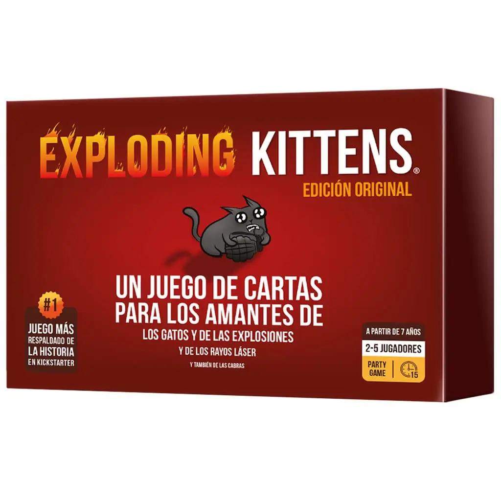 kittens exploding en español Zombie gatito explosión gatito reunión familiar juego de mesa divertido juego de cartas de juguete