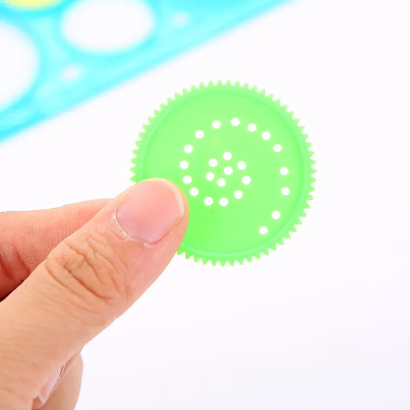 1Pc New Spirograph Geometric Ruler Stencil Spiral Art Classic Toy Stationery