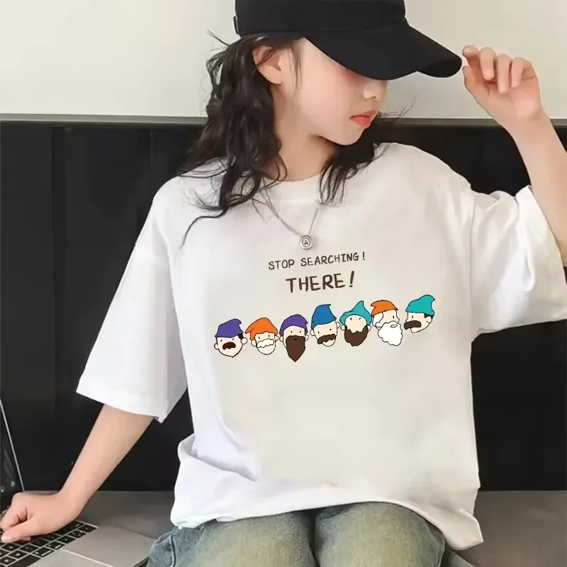 Summer Cute Cartoon Print Cotton Children T-shirt Short Sleeve Casual Fashion Girls Tshirts Kid Clothes Breathable Baby Tee Tops
