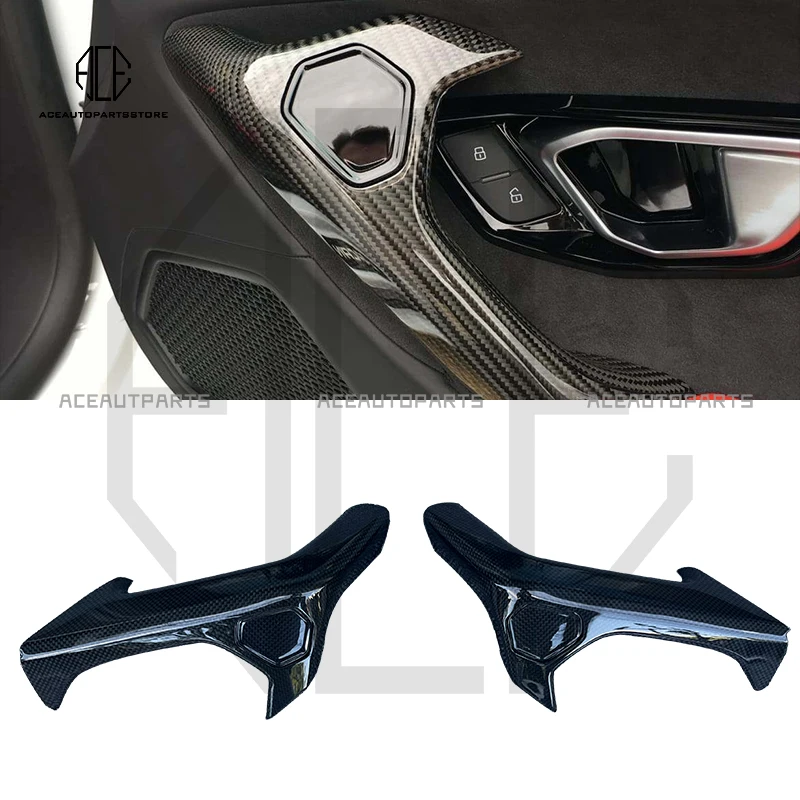 

Carbon Fiber Inter Door Handle (4 Pcs) For Lambo Huracan Lp610-4 Lp580-2 Lp640 EVO