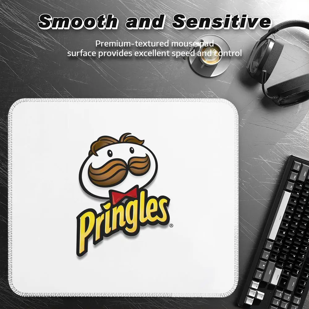 

P-Pringles Mouse Pad SKY Small Desk Pad Mouse Boy Gift for Play games Keyboard Wireless Desktop Computer Coasters