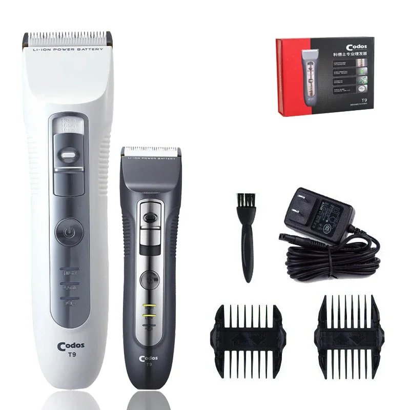 

CODOS T9 Professional Electric Hair Trimmer for Men Rechargeable Cordless Clipper Barber Shop Salon Hair Cutting Machine 7W