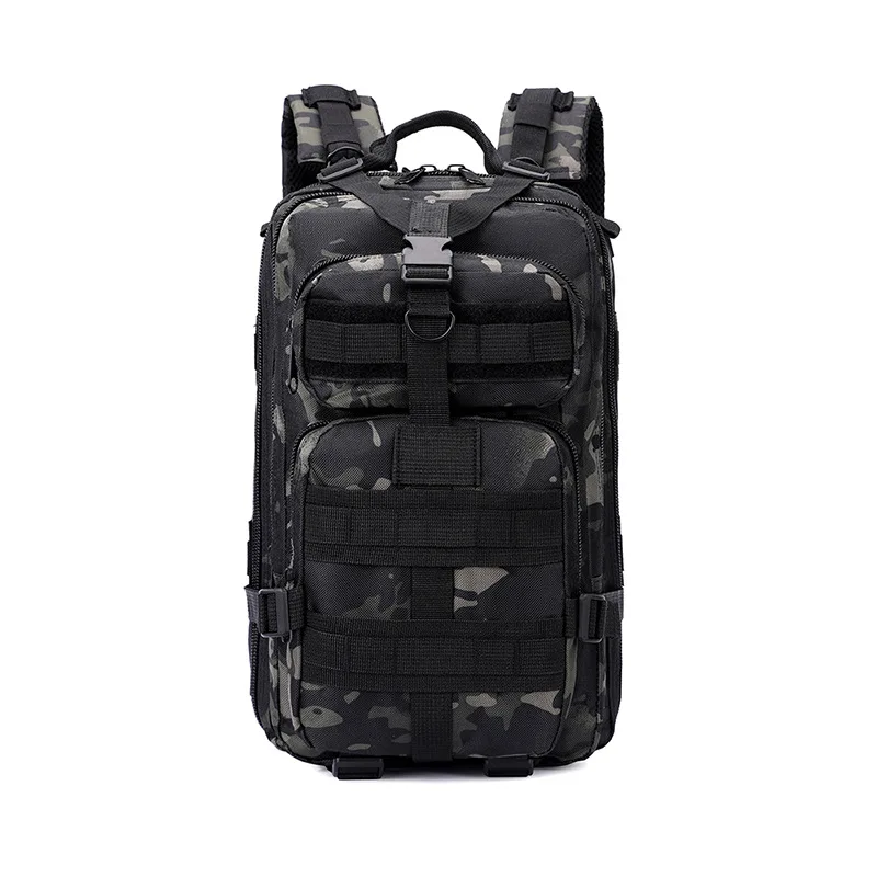 Outdoor backpacker large-capacity hiking backpack travel backpack camouflage 3P tactical backpack