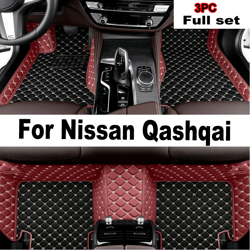 

Кожаные автомобильные коврики на заказ, коврики для Nissan Qashqai J10 2007 2008 2009 2010 2011 2012 2014, коврики, подкладки для ног, аксессуары
