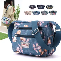 Women's Shoulder Bags Nylon Travel Handbags Tote All-match Crossbody Top-handle Bags Shell Messenger Bag