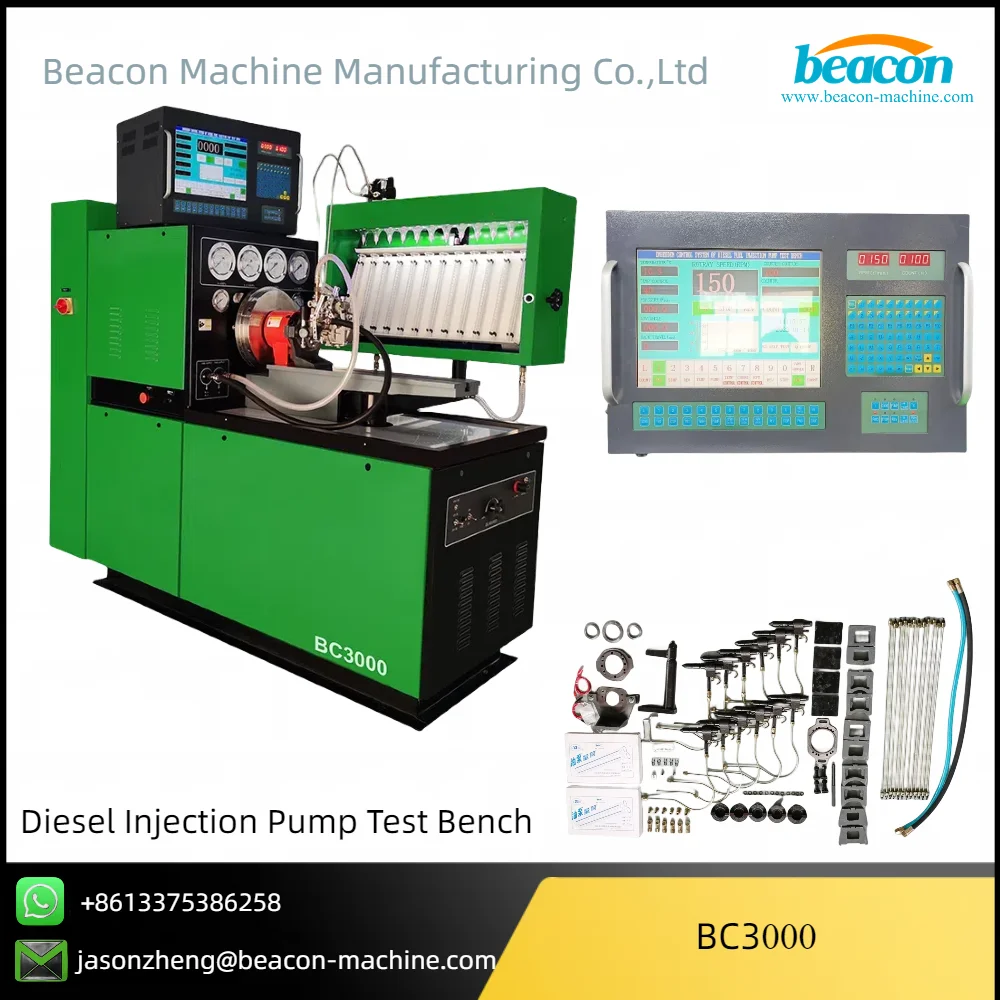 12psb+E Diesel Injection Pump Test Bench For Calibrating Mechanical In-Line Ve Distributor Oil Supply Pump 12psb