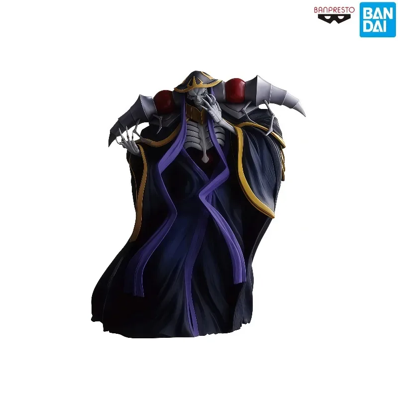 100% Original Banpresto Bandai Overlord Ainz Ooal Gown Untote Magier Robe PVC Anime Sammlerstück Tischdekoration Dekorative Statue