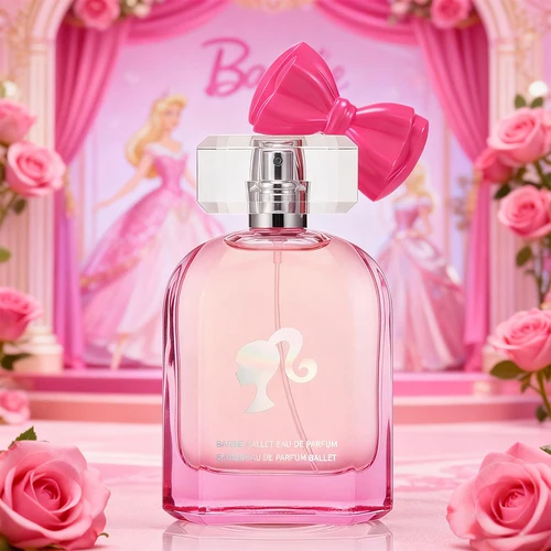 Imagen 2 del producto Perfume MINISO & BARBIE para mujer, fragancia Original Floral afrutada de diseñador para mujer, Spray 50/75ML, regalo para niñas y niños