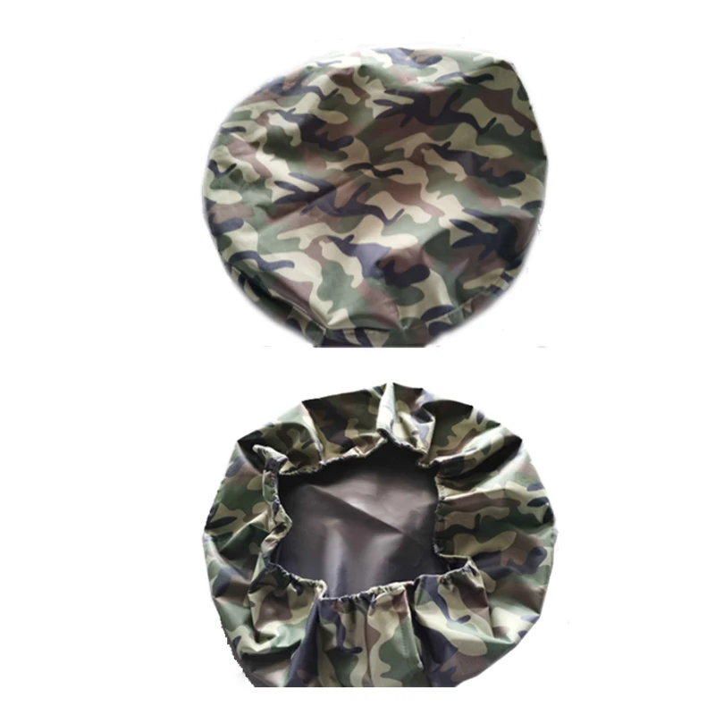 15inch Camouflage Green Car Spare Wheel Tire Tyre Cover Protector Tire Storage for RV Camper Truck Trailer Bus Van Lorry - view 6