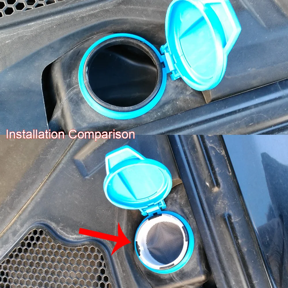 1Pc NEW Car Windshield Washer Fluid Reservoir Tank Filler Strainer For Audi Q7 4L 2006 - 2015 Audi Q5 8R 08-16 8Z0955485