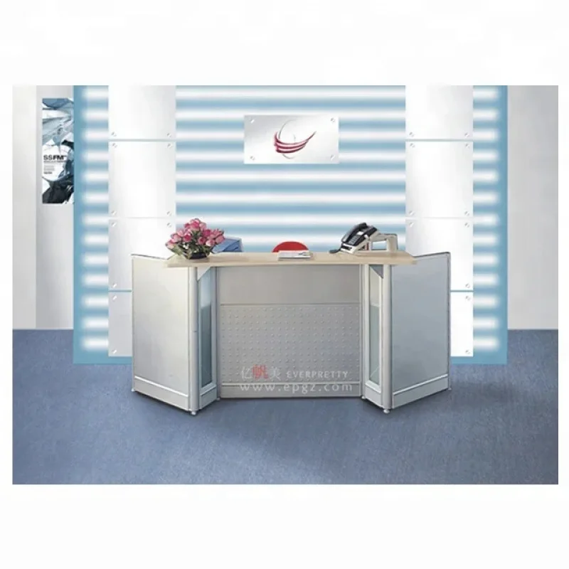 custom.Office Reception Desk Front Counter Desk Library and Office Building