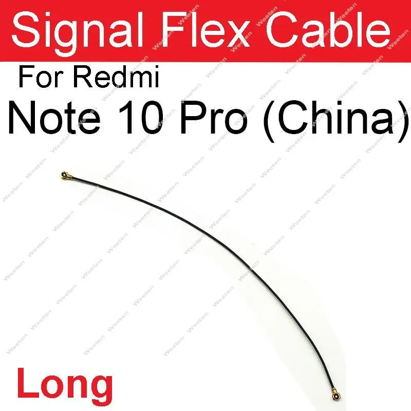 For Xiaomi Redmi Note 10 10 Pro Max Note 10S 10T 4G 5G Signal Antenna Signal Wifi Flex Cable Connector Flex Ribbon Parts