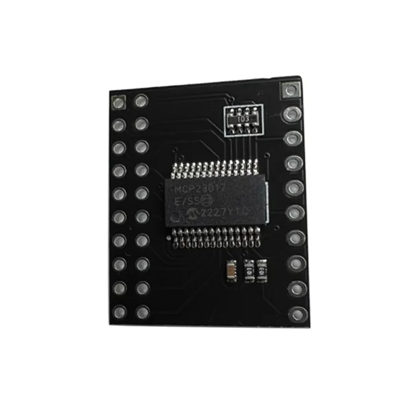 A73E-1 PCS IIC I2C SPI Bidirectionele 16-Bit I/O Expander Pins Seriële Interfacemodule Zwart
