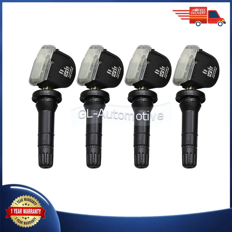 Set of (4)  3601010BS01 TPMS Tire Pressure Sensor For CHANGAN CS35 PLUS CS85 CS95 F70 RAESOR EM60 M60 M70 3601010-BS01-AA 433MHZ