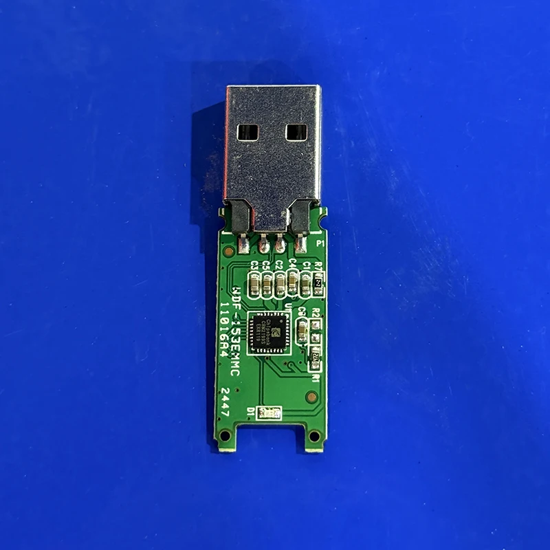 Adaptor USB 2.0 eMMC BGA169 153 eMCP Papan Utama PCB tanpa Memori Flash