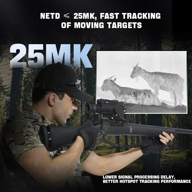 TRS-325LRF 384X288 دقة عالية مقاومة الصدمات نطاق التصوير الحراري في الهواء الطلق الصيد أحادي العين #6