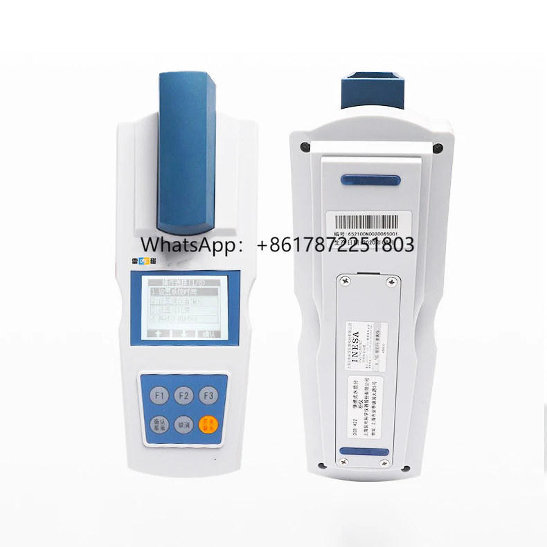 

Industrial Handheld Pen Type 0.02-5mg/L Water Quality Detector Digital Free and Total Chorine Analyzer With Software Batteries