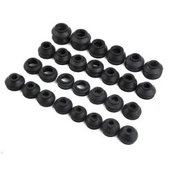 28 Pcs Ball Joint Boot Set Suspension-Steering Dust Cover Track Tie Rod Linkage Dust Boot Covers Track Rod End Set Kit