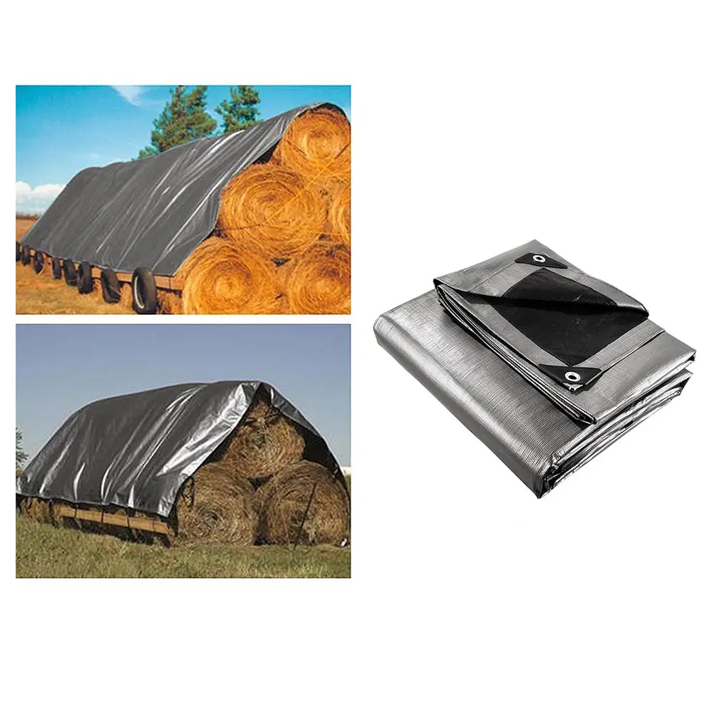 Verdickte wasserdichte Plane, Überdachung, PE-Material, robust, Sonnenschutz, regensicher, für den Außenbereich, Gartenabdeckung, Bauernhof