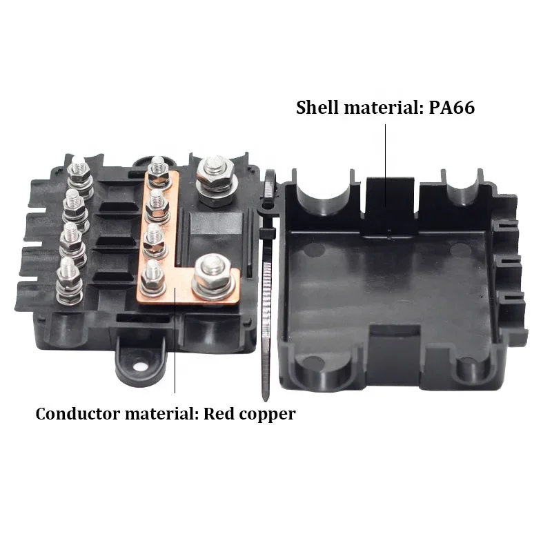 توزيع الطاقة بسبار 5 طرق MIDI Way MEGA حامل صندوق الصمامات لقارب السيارات #1