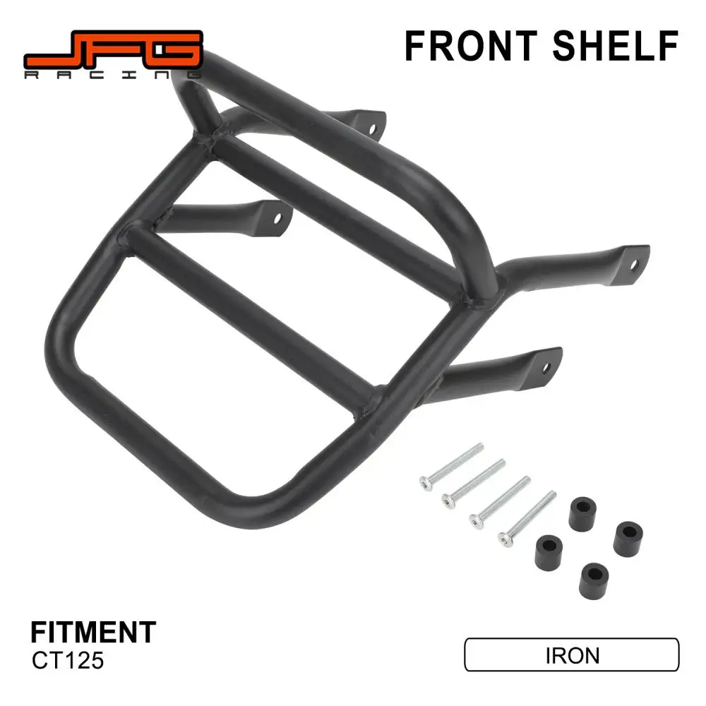 

Motorcycle Accessories Front Luggage Rack Front Shelf Goods Shelves For Honda CT125 CT 125 Trail 125 Iron