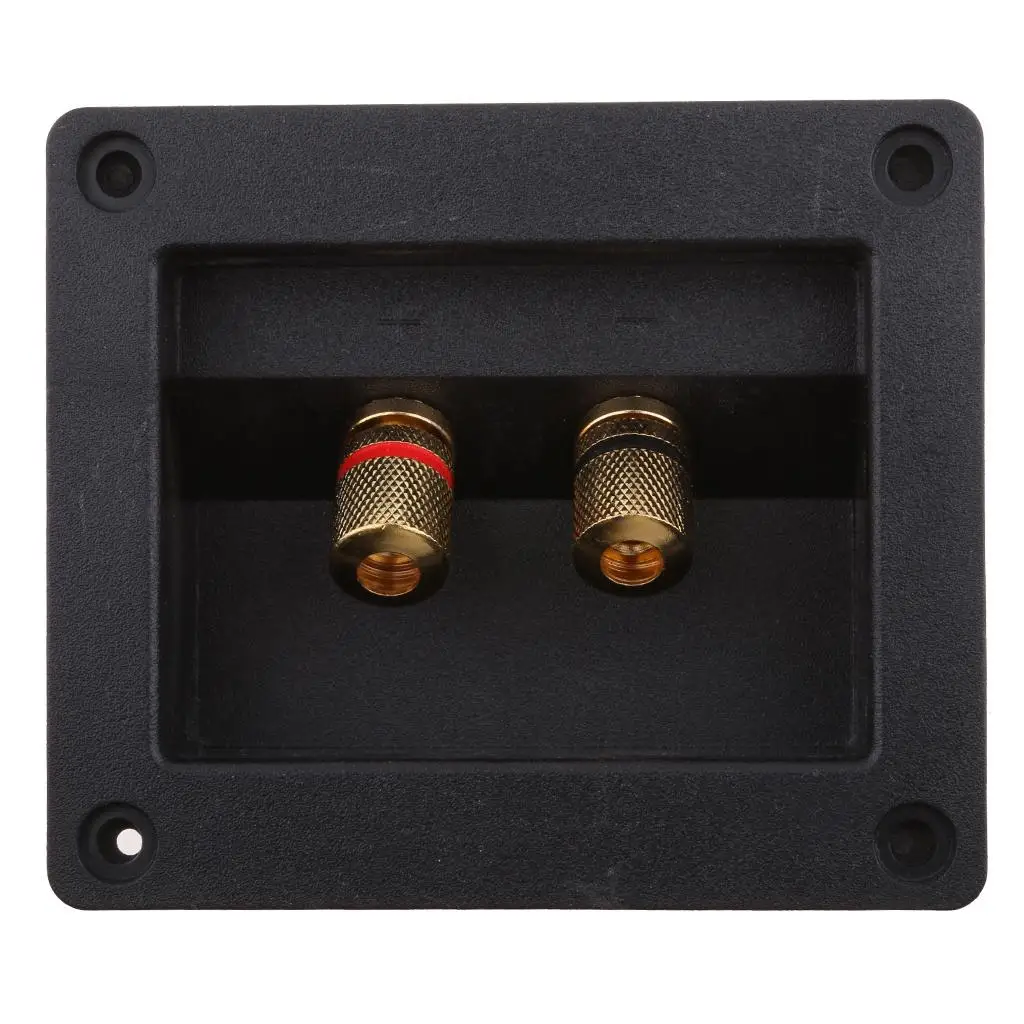 DIY Speaker Box Terminal Binding Post Secure Screw Cup Connectors for Car Subwoofer Quick Installation