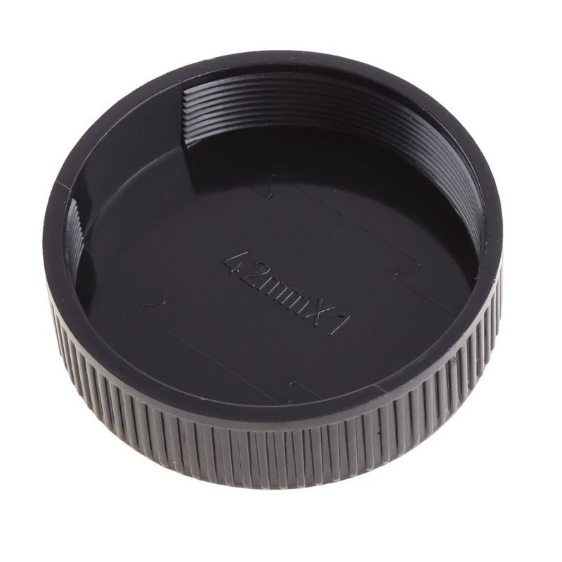 1Pc Rear Lens Cap Cover For M42 42mm 42 Screw Mount Black