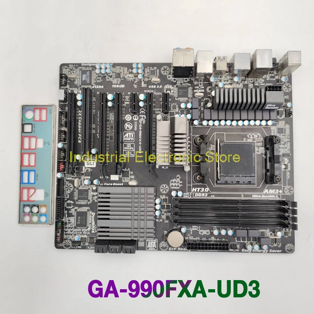 

AM3+990FX SB950 4×DDR3 32 ГБ ATX 6×SATA для материнской платы Gi-g-a-b-y-t-e GA-990FXA-UD3