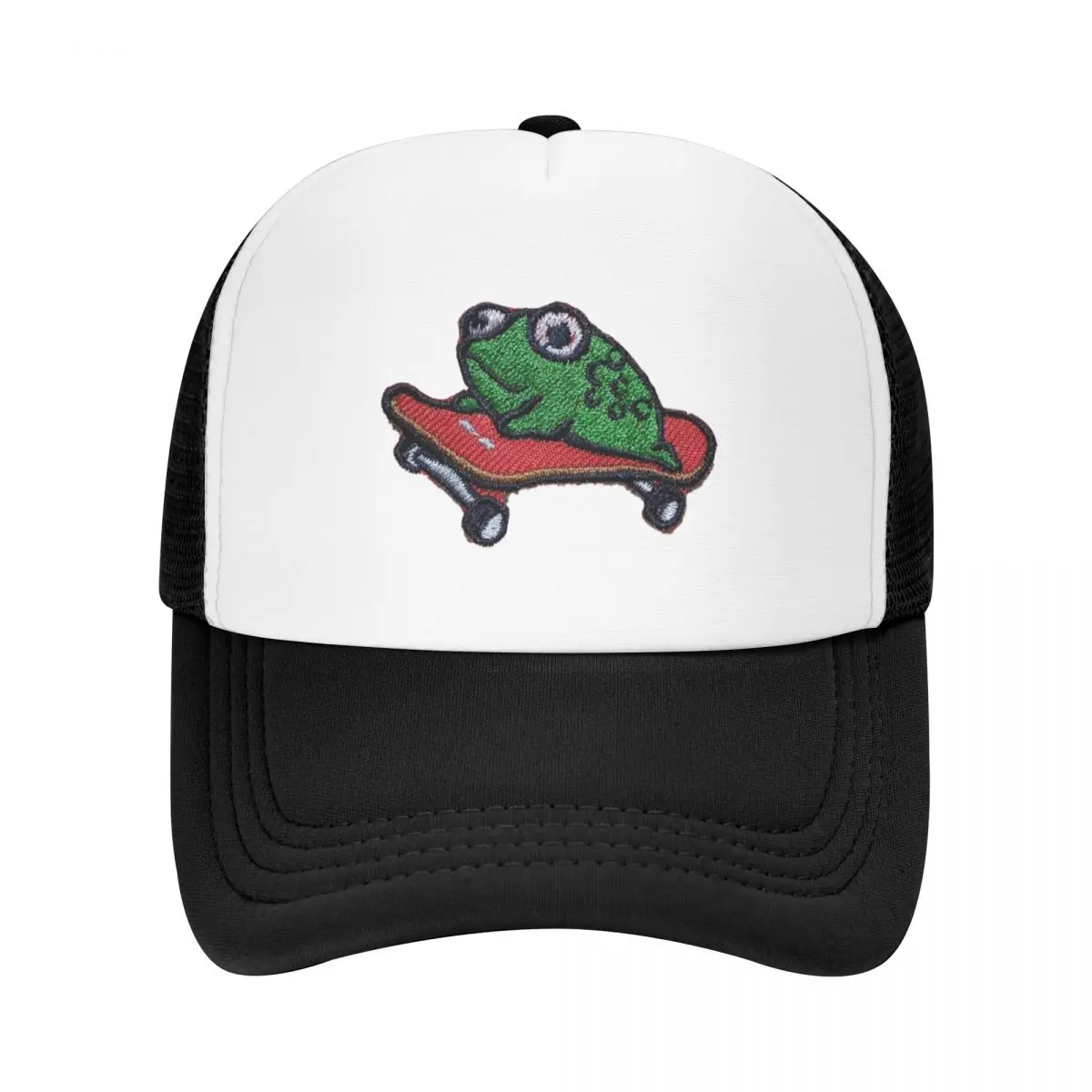 Skater Frog Sticker Baseball Cap, Anime Golf Wear Chapéus para Homens e Mulheres