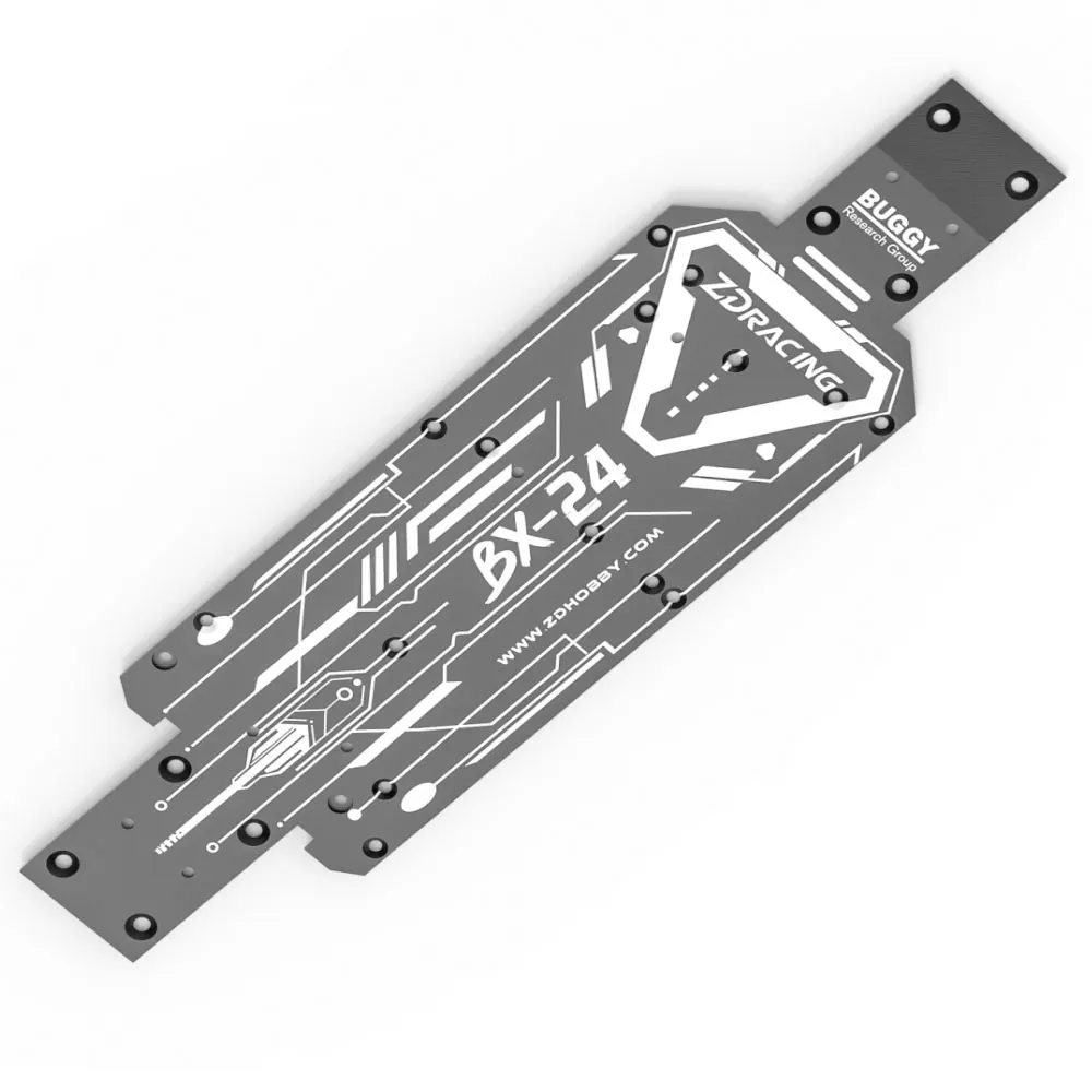 ZD Racing BX24 1/24 RC Car Parts Car Shell Tire ESC Servo Chassis Side Plate Motor Gear Transmission Shaft Bearing Motor Parts 2