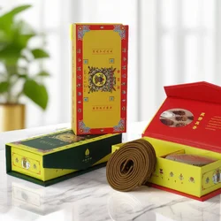 Tibet Incense Coil, Living Room Tibetan Herbs Medicine Aromatherapy Spritual Cleaning Meditation,Ancient Handmade Techniques