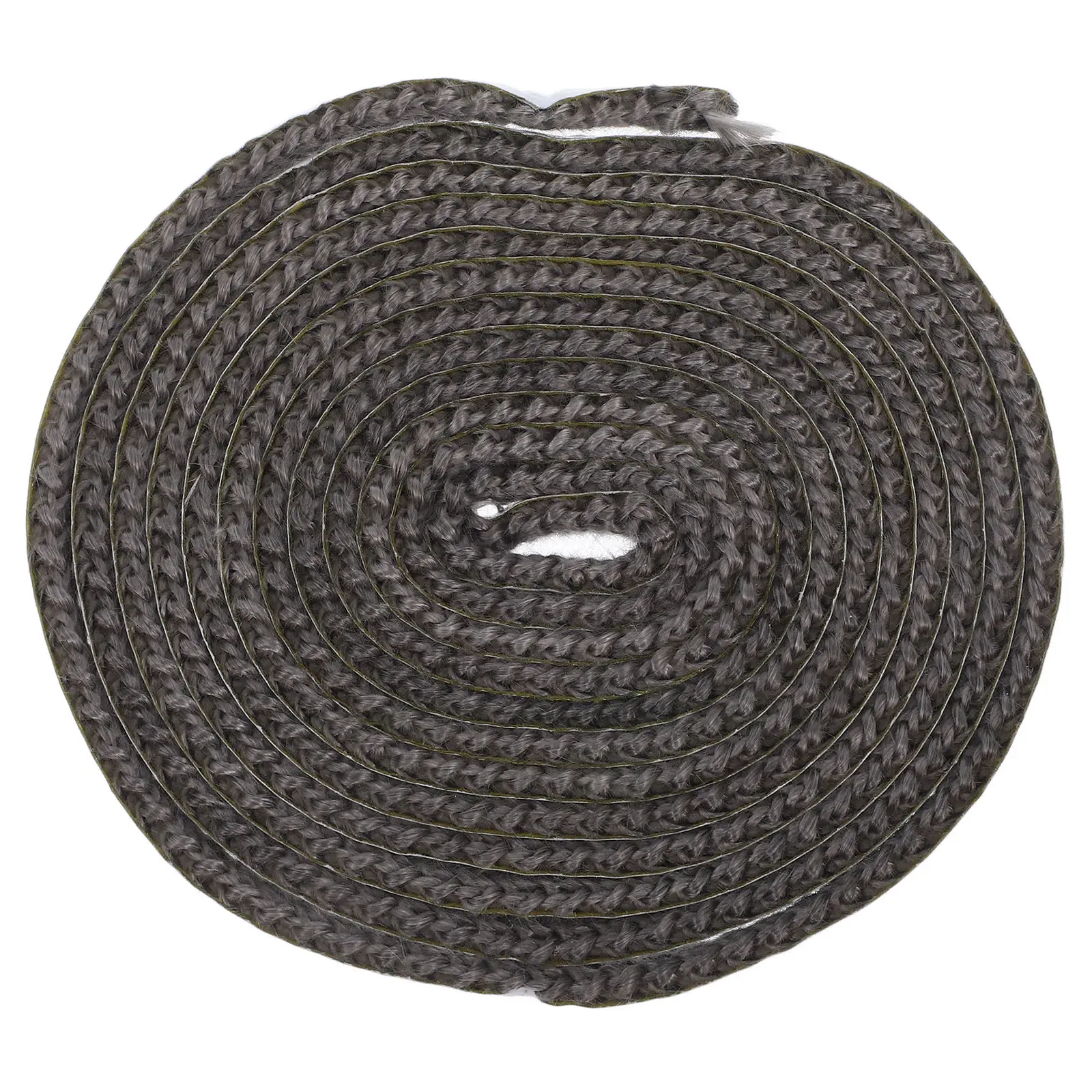1 Roll Fiberglass Flat Stove Rope Wood Stove Door Gasket Self Adhesive Fireplaces Rope High Temp Seal Fire Sealant Strip