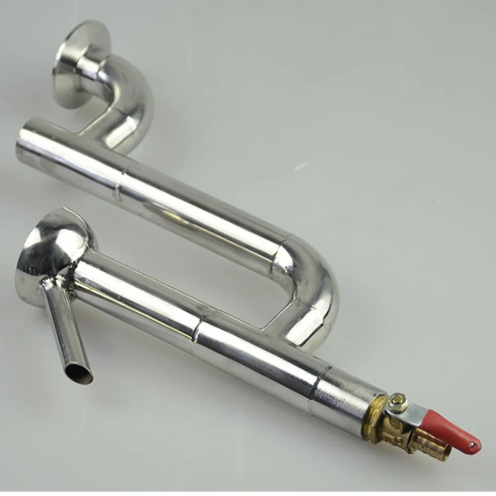 

1.5"(38mm) OD50.5mm Tri-clamp Parrot Body Wth Male Thresd For Distillation, Winemaking Tools,Stainless Steel 304