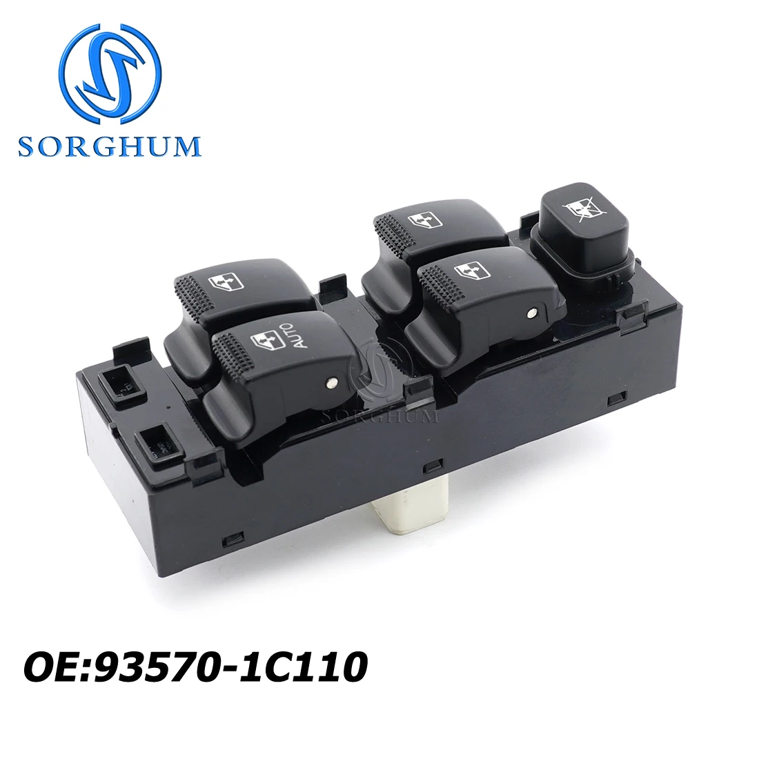 SORGHUM Auto Master Electric Power Window Switch Button 93570-1C110 For Hyundai Getz 03-10 Matrix 06-11 For KIA Carens 02--05