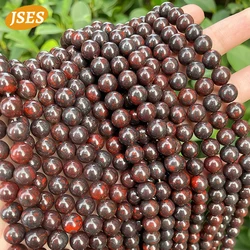 AA Natural Red Breciated Jasper Beads for Jewelry Making Needlework Accessories DIY Bracelets Necklace Strand Beads Wholesale