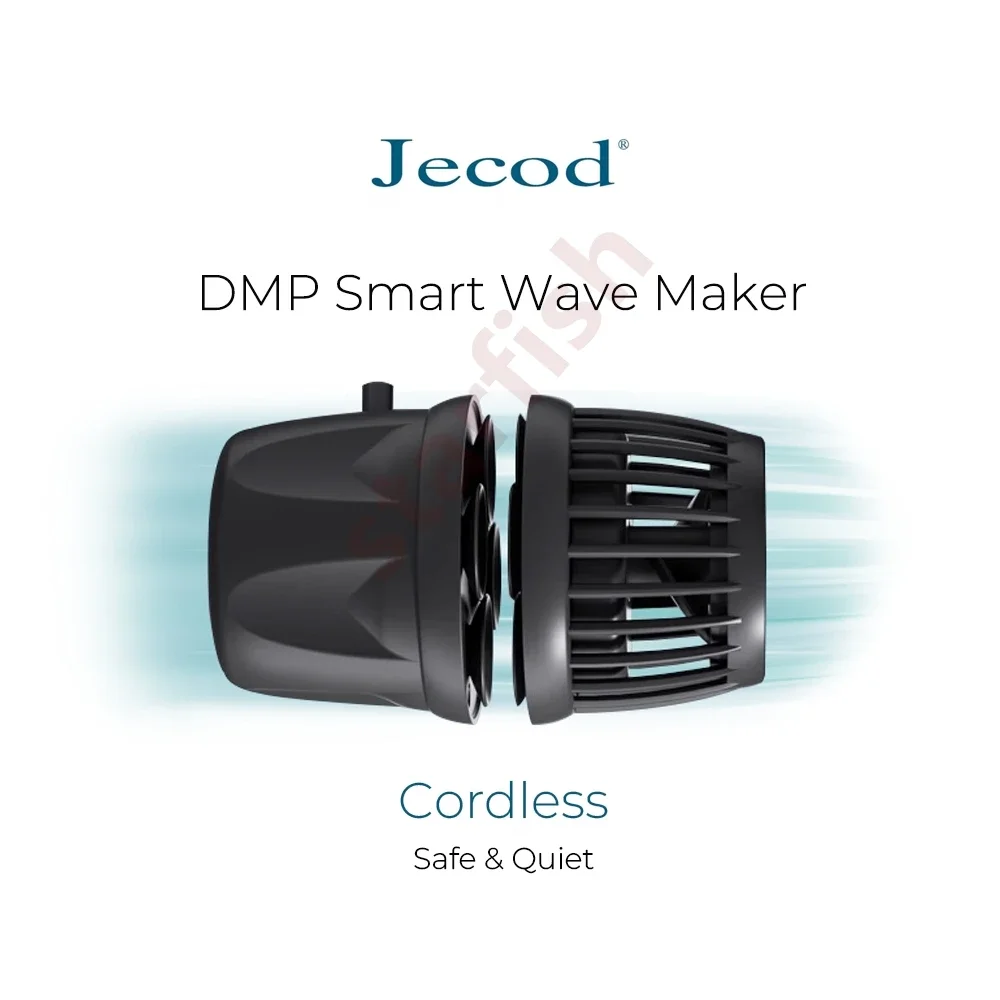 

Jebao Jecod New Smart Bluetooth App Control Cordless Freshwater Saltwater Fish Tank DMP-10/20/30/40 Aquarium Wavemaker Pump