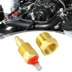 Universal Car Electric Engine Fan Thermostat Temperature Sensor Switch 1/8" NPT 140 Degree on 125 Degree Off Accessories