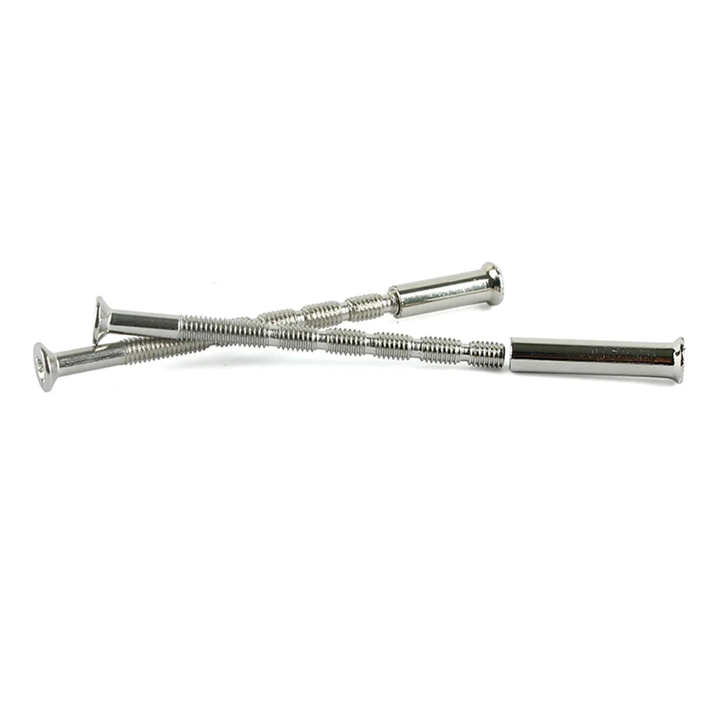 Imagem -02 - Sobresselentes do Punho da Porta do m3 x 60 mm dos Parafusos Cuttable do Anti-roubo da Pressão-fora Fixações Peças