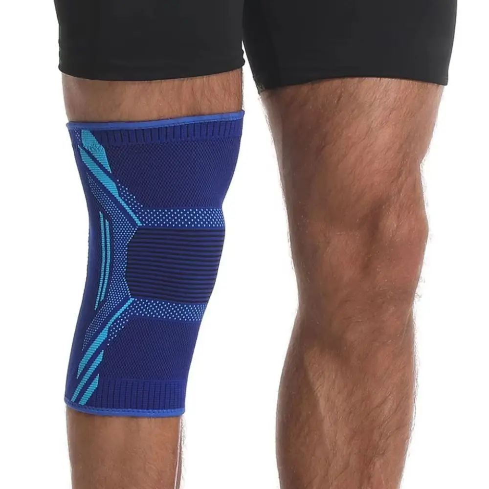 

No-Slip Sport Knee Support Compression Protective Gear Knee Braces Elastic Nylon Breathable Knee Sleeves Fitness Gym