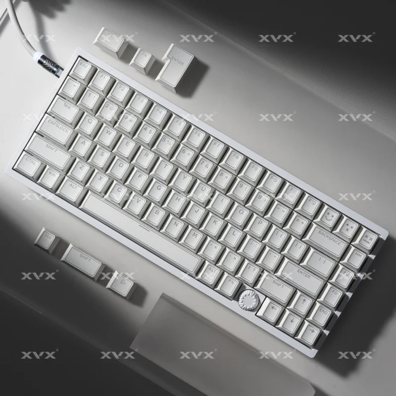 XVX Light-etched keycaps with translucent dual-color finishPBTOriginal mechanical keyboard keycaps