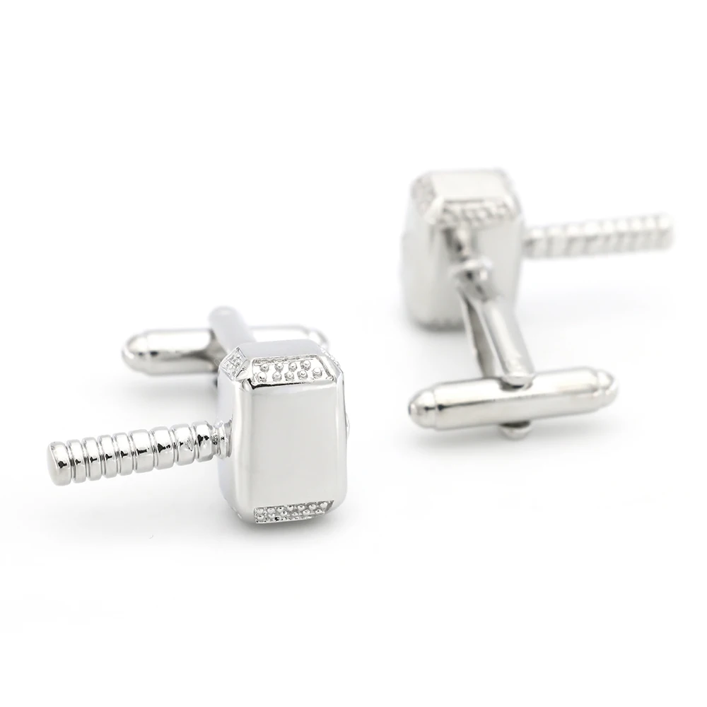Superheroes Design Thor Cufflinks For Men Quality Copper Material 2 Colors Option Cuff Links Wholesale&retail