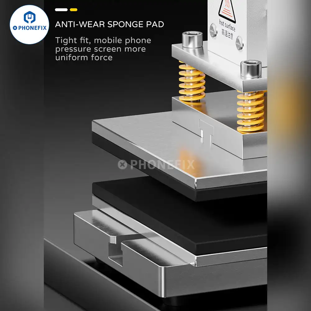 iFixes iJ2 Multi-purpose Dual Preheating Holding Pressure Machine for Phone Screen Back Cover Bracket Frame Hot Pressing Repair