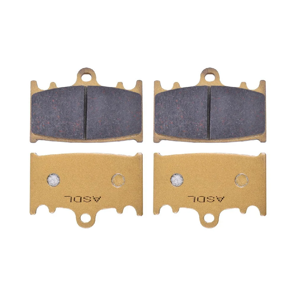 Motorcycle Front Rear Brake Pads for Suzuki GSF1250 GSF 1250 GSF1250A AK7 AK8 ABS Model Naked Bandit 4 Piston Caliper 1250 07-08