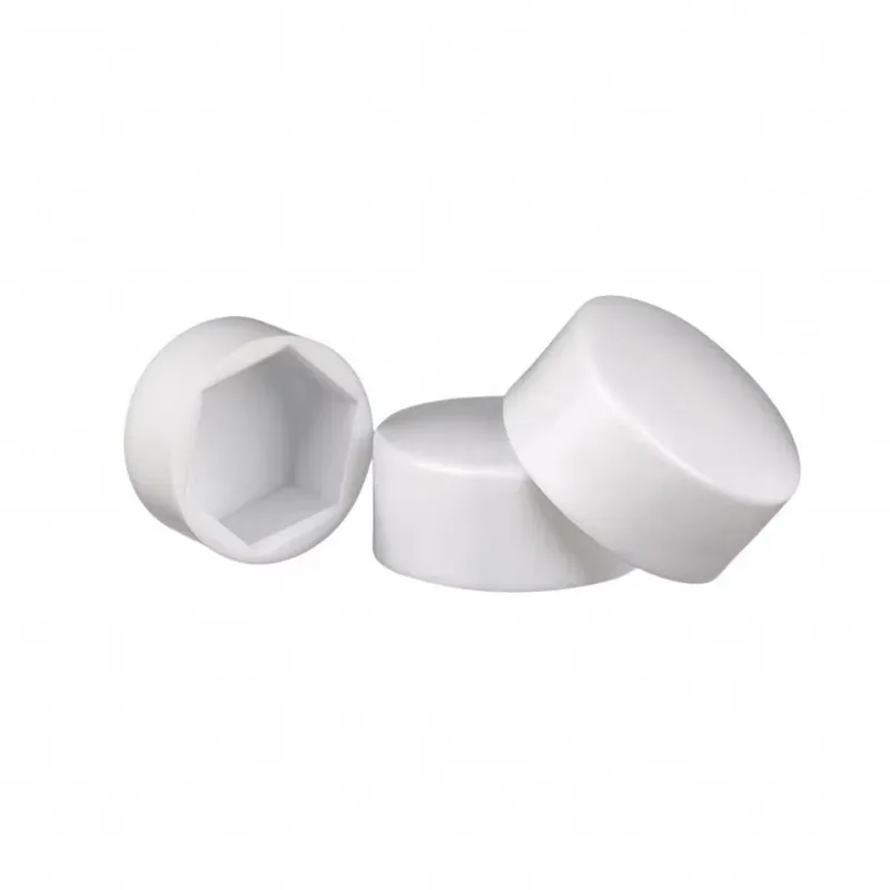 35Sets M6 White Hex Bolt Caps, Corrosion Resistant for Outdoor Engineering