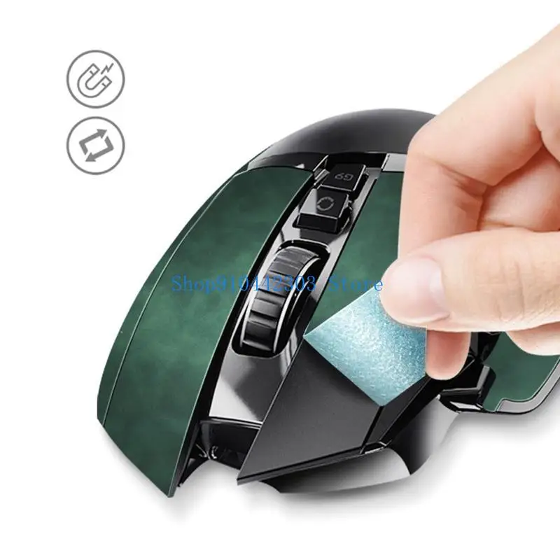 652F Mouse Sweat Resistant Pad Mouse Skates Skin Side Sticker for  G304 Mouse