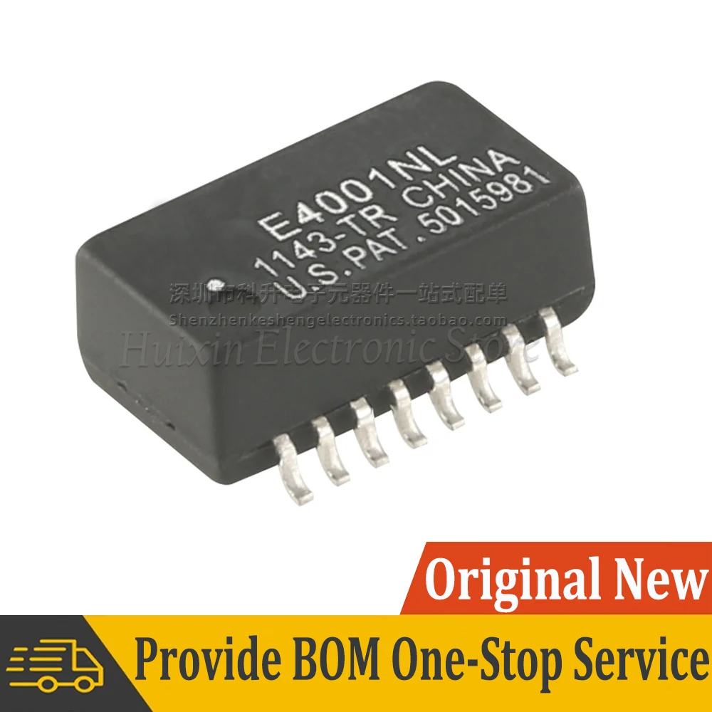 E4001NL SMD 16Pin SOP16 LAN Isolation Transformer 10BASE-T Ethernet Single Port Network Filter Magnetic