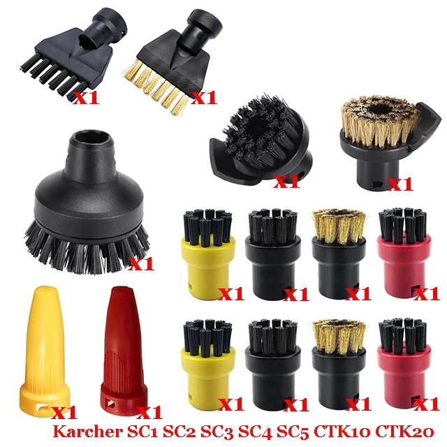 Voor Karcher Sc1 Sc2 Sc3 Sc4 Sc5 Sc7 Ctk10 Ctk20 Handheld Stoomborstelkop Krachtige Nozzle Vervanging Stofzuiger Onderdelen